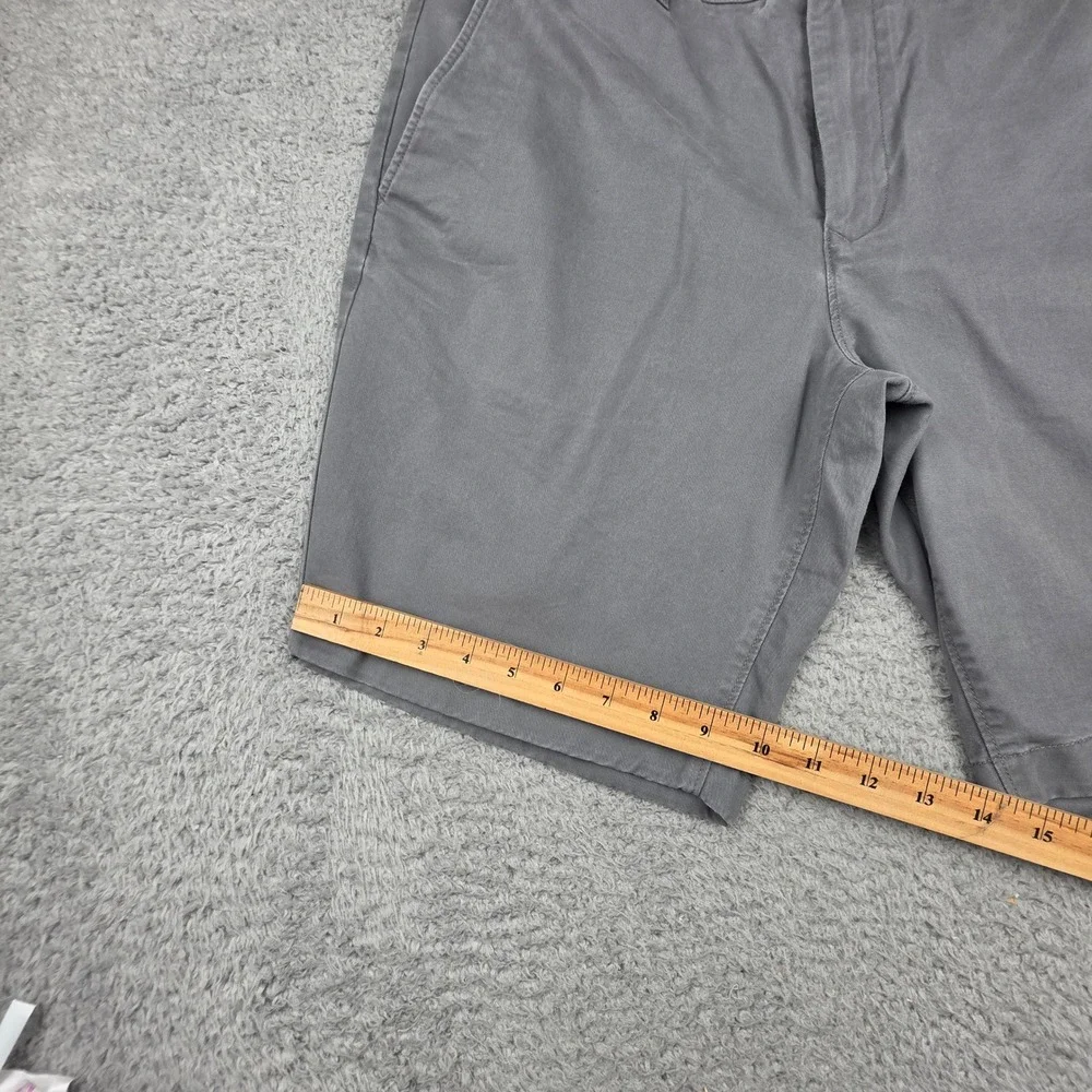 Bonobos Chino Shorts Mens 36 Gray Stretch Cotton 18769-GY437 Casual Summer